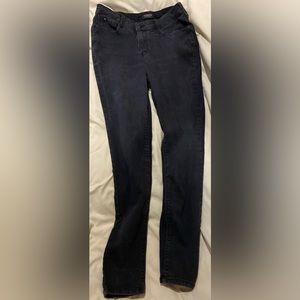 Curve appeal black skinny jeans size 6